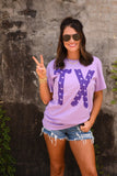 TX Texas Tee | Purple