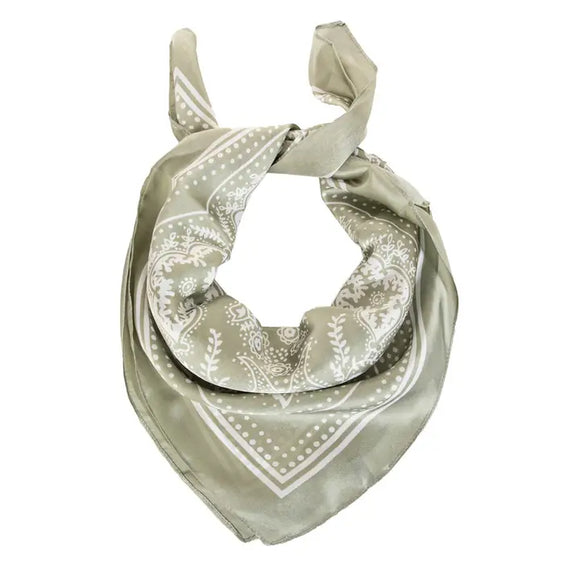 Silky Wild Rag Scarf | Mint