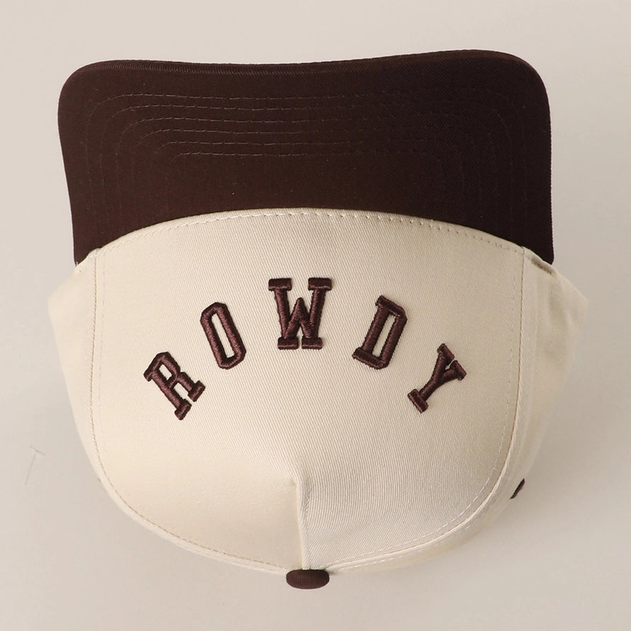 Rowdy Upside Down Trucker Cap | Brown