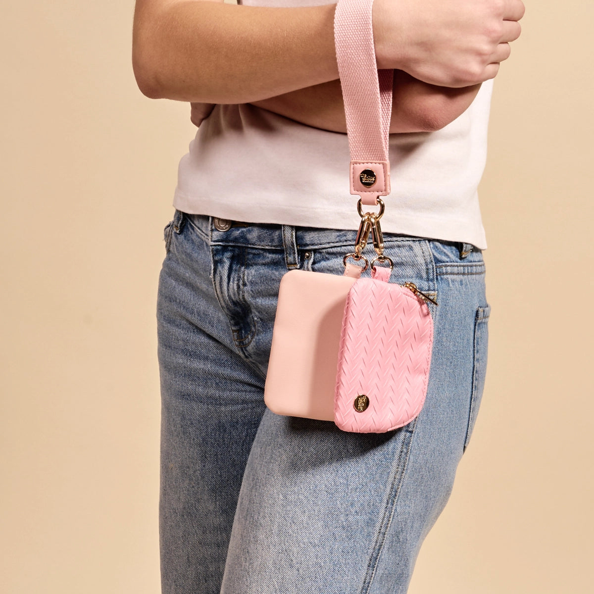 Dynamic Duo Wristlet Pouches | Luxe Blush