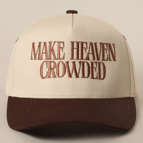 Make Heaved Crowded Trucker Cap | Brown