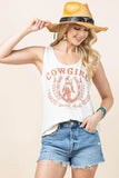 Cowgirl Social Club Tank | Cream