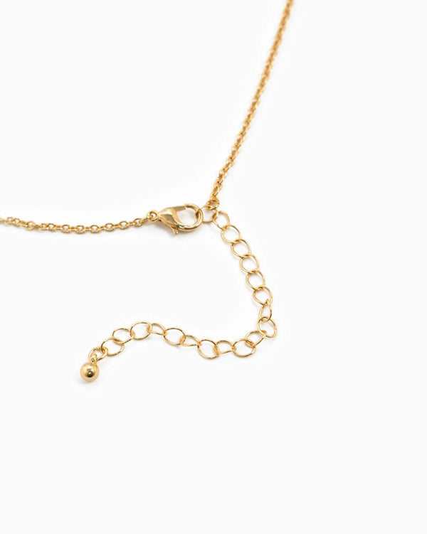 Horse Bit Necklace | Gold
