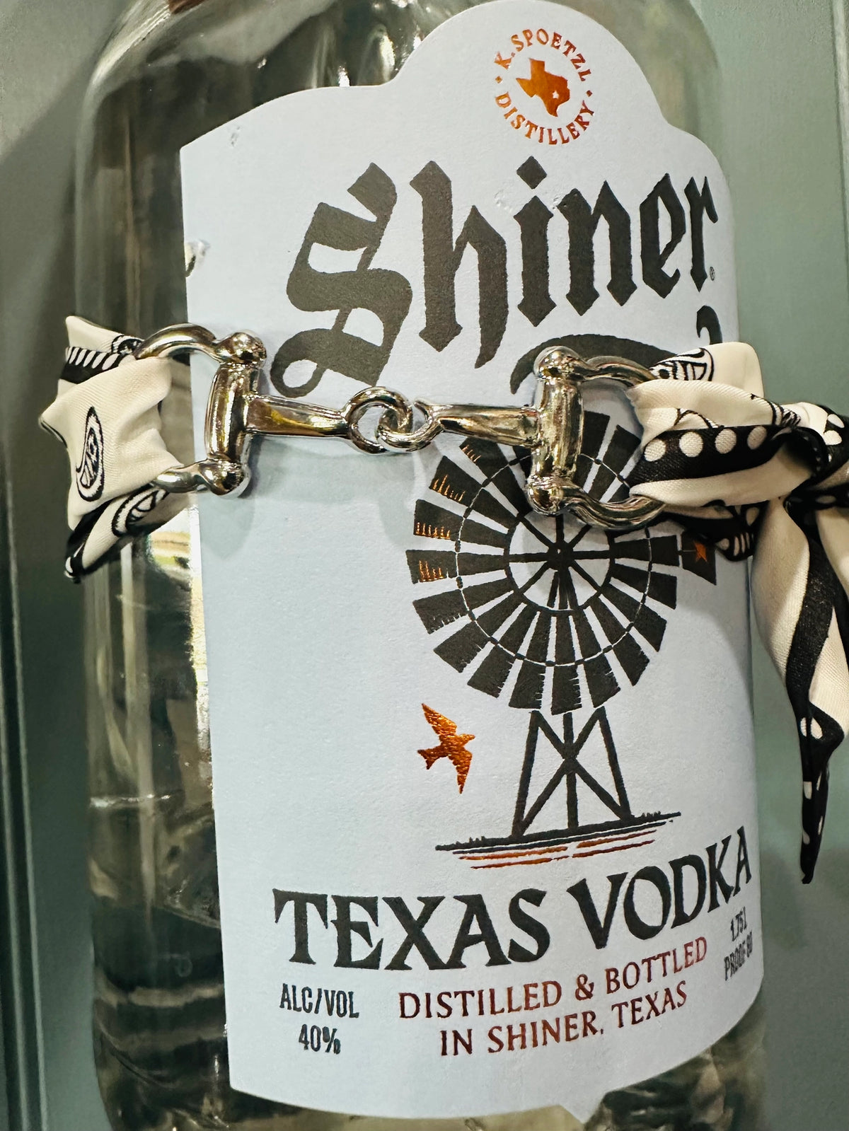 Bandana Horse Bit Scarf Slide Charm
