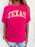 Texas Territory Tee | Peony Pink