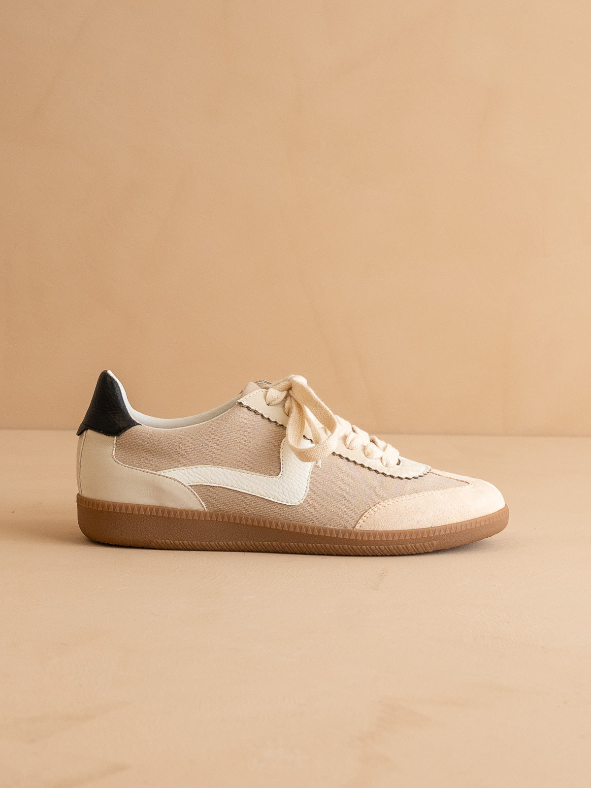 The Kyla Classic Low Top Sneaker | Almond