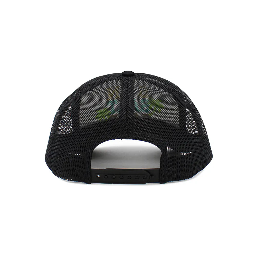 Sun Salt Sand Trucker Cap | Black