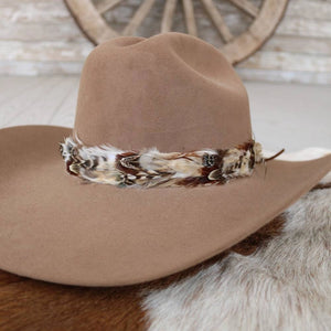 Western Feather Hat Band | Willow