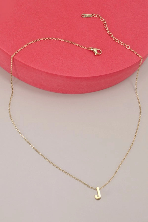 Gold Initial Necklace | Various