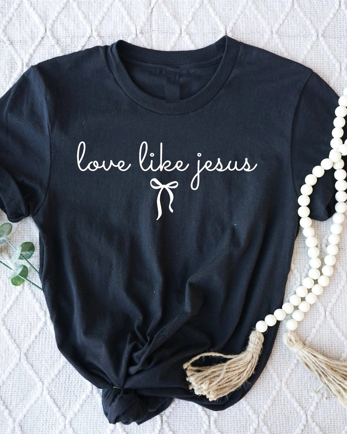 Love Like Jesus Tee | Black