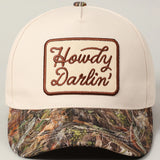 Howdy Darlin Trucker Cap | Camo