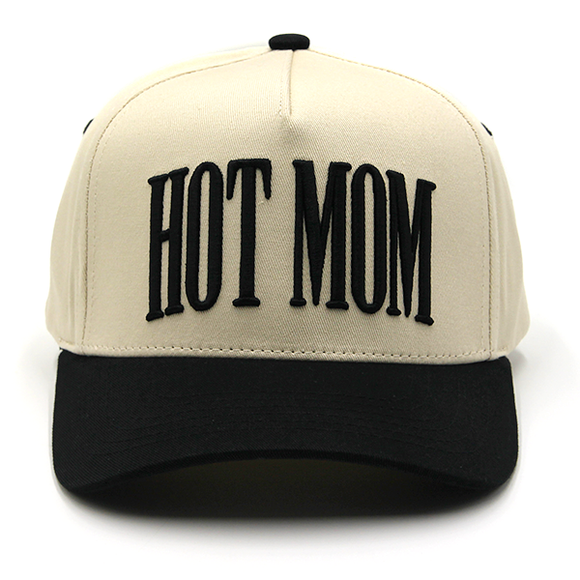 Hot Mom Trucker Cap | Black