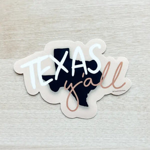 Texas Y'all | Sticker