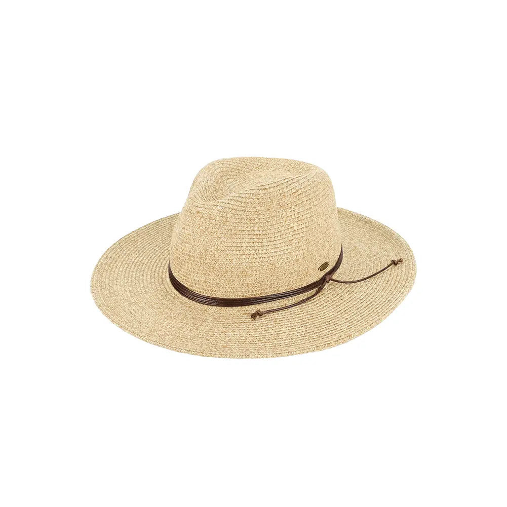 C.C String Trim Panama Hat | Natural