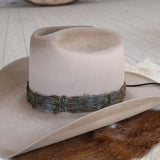 Western Feather Hat Band | Dove