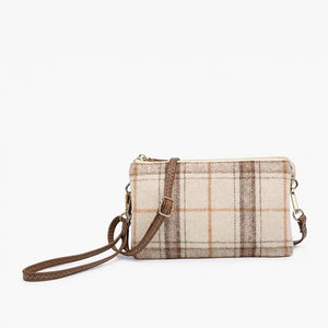 Riley Crossbody Bag | Plaid