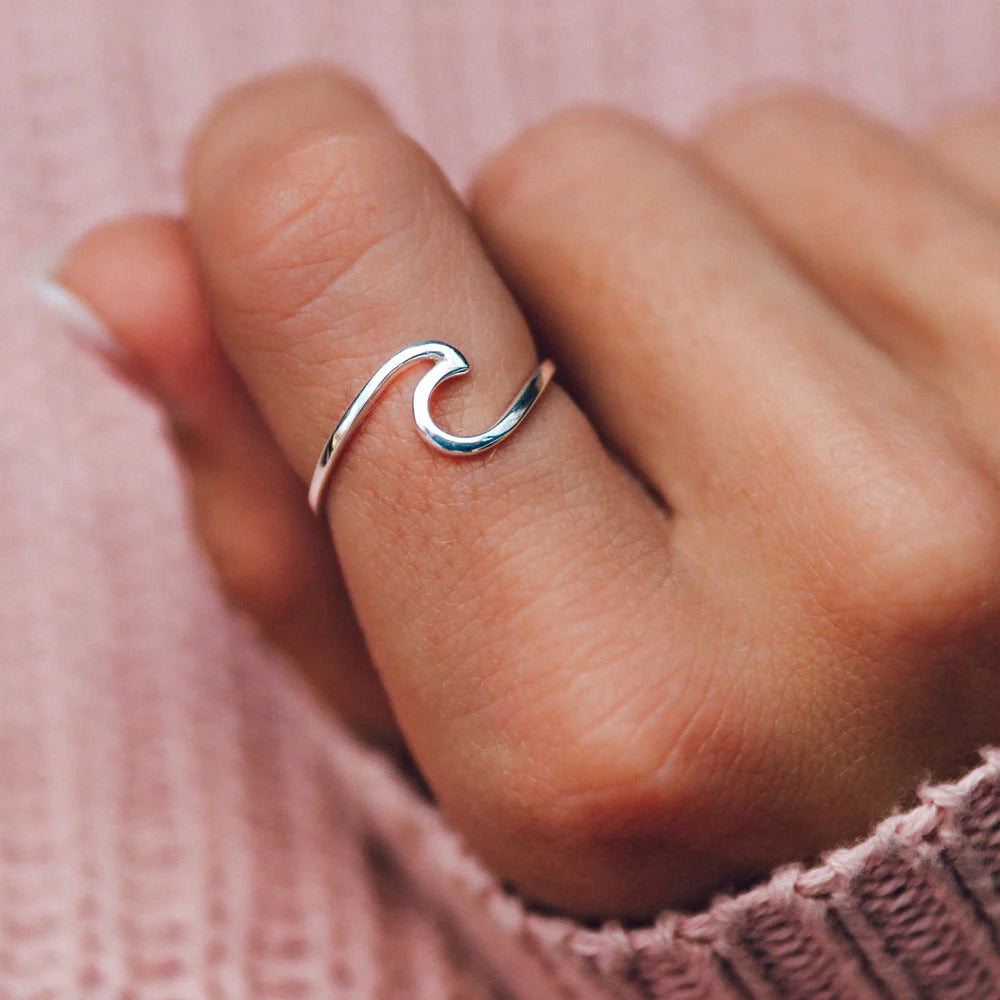 PURA VIDA Ring | WAVE in SIlver