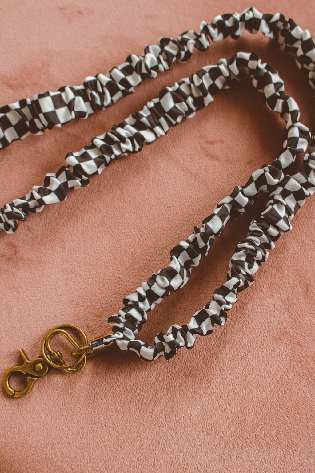 Flex & Go Lanyard | Black Checkerboard