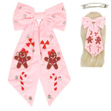 Gingerbread Man Hair Bow | Various