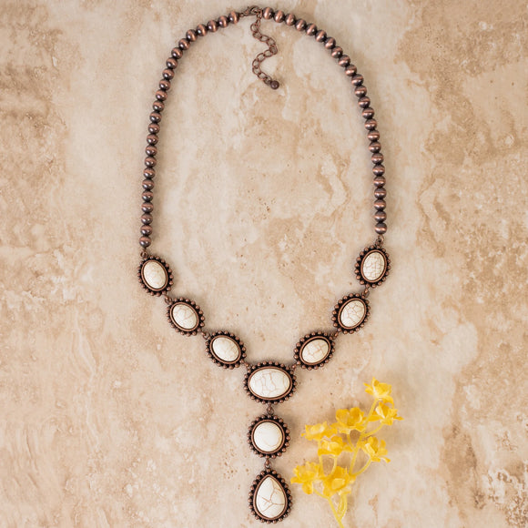 Western Necklace | Ivory Copper