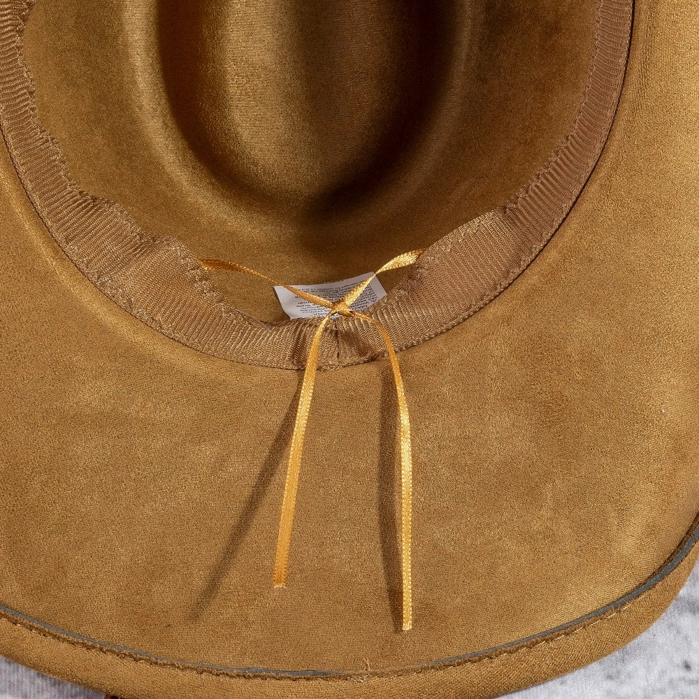 Rose Embroidered Braded Tassel Cowboy Hat | Various