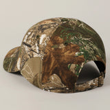 Ribbon Bow Trucker Cap | Camo/Red