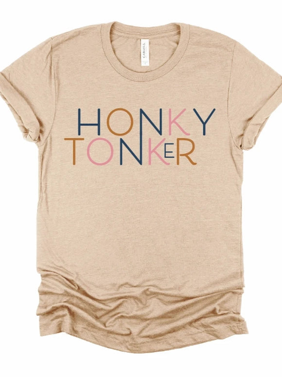 Honky Tonker Tee | Heather Beige