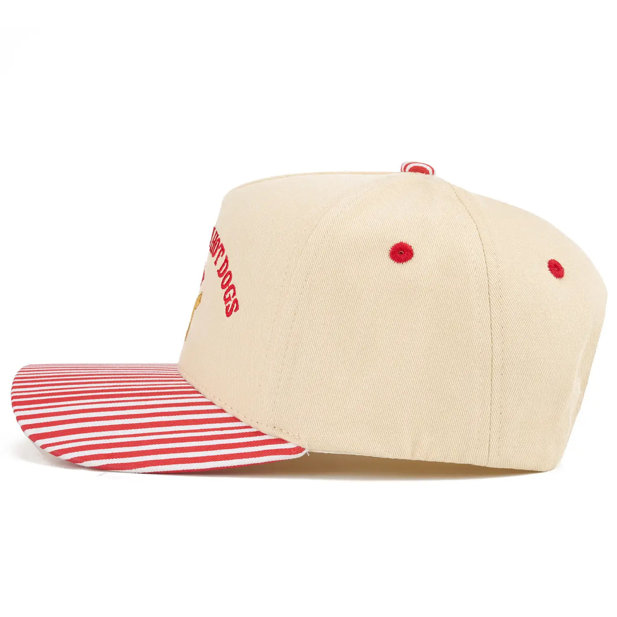 All American Hot Dogs Trucker Cap | Red Stripe