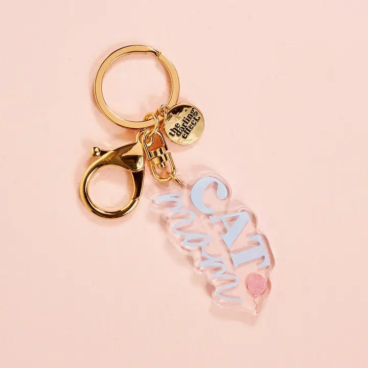 Cat Mom | Acrylic Keychain