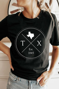 Texas Stamp Tee | Black