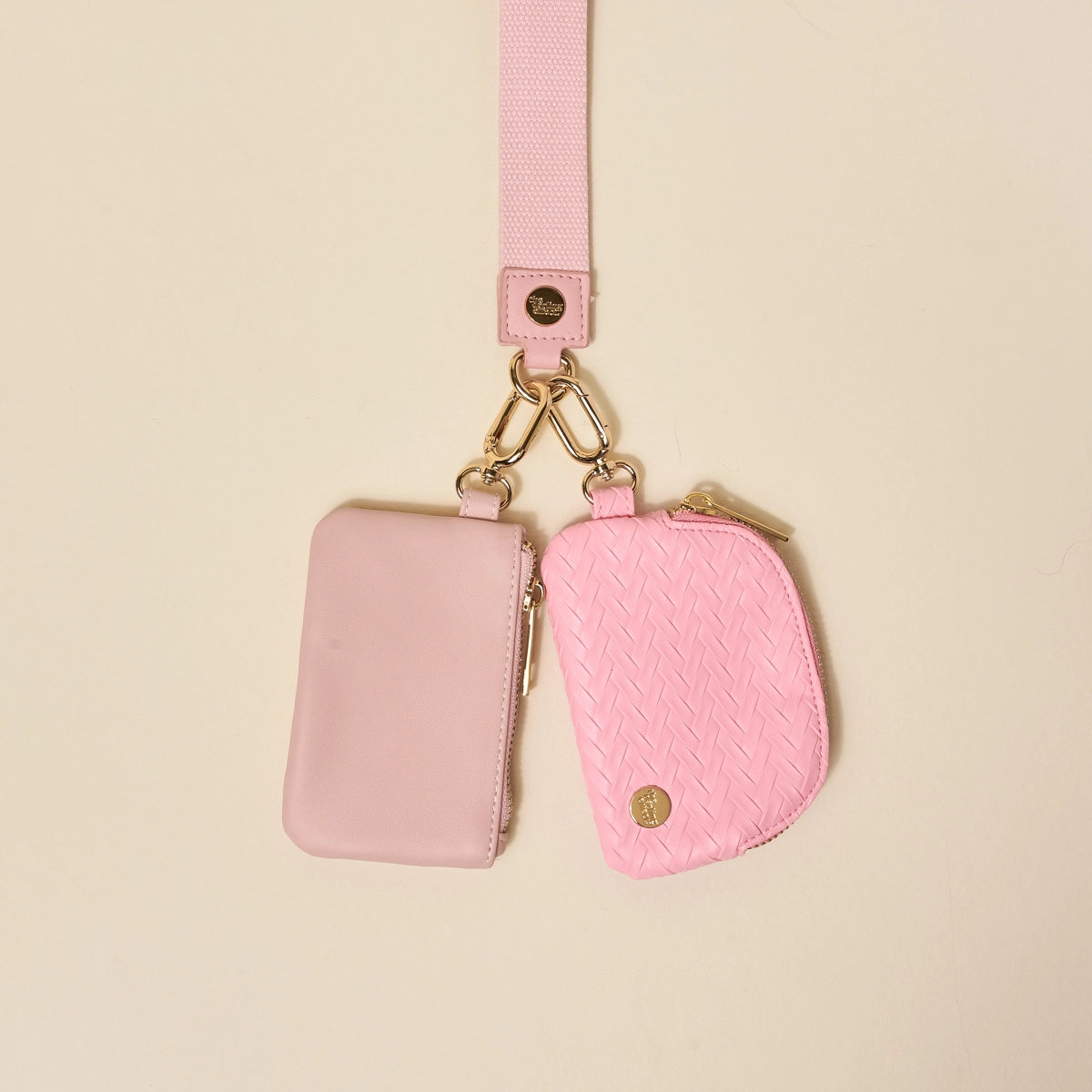 Dynamic Duo Wristlet Pouches | Luxe Blush