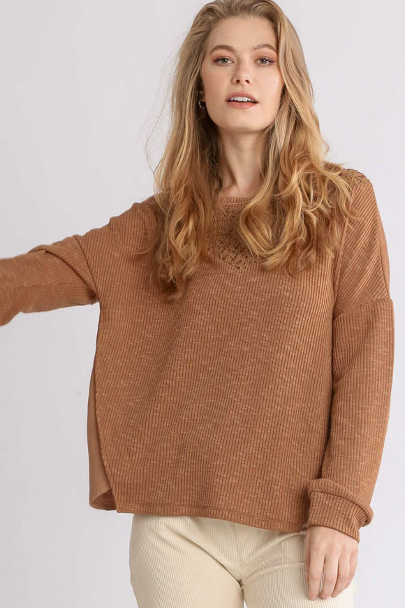 Lightweight Crochet Top | Ochre