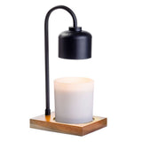 Arched Candle Warmer | Black+Wood