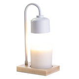 Arched Candle Warmer | White+Wood