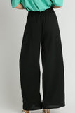 High Waist Trouser Pants | Black