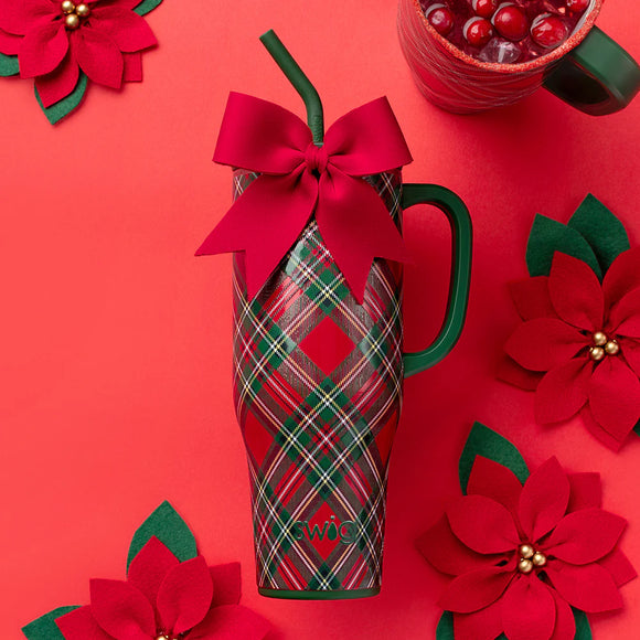 Swig 40oz Mega Mug | Christmas Plaid