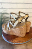 Blowfish Bahamas Wedge Sandal | Golden Soft Sand