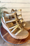 Blowfish Bahamas Wedge Sandal | Golden Soft Sand