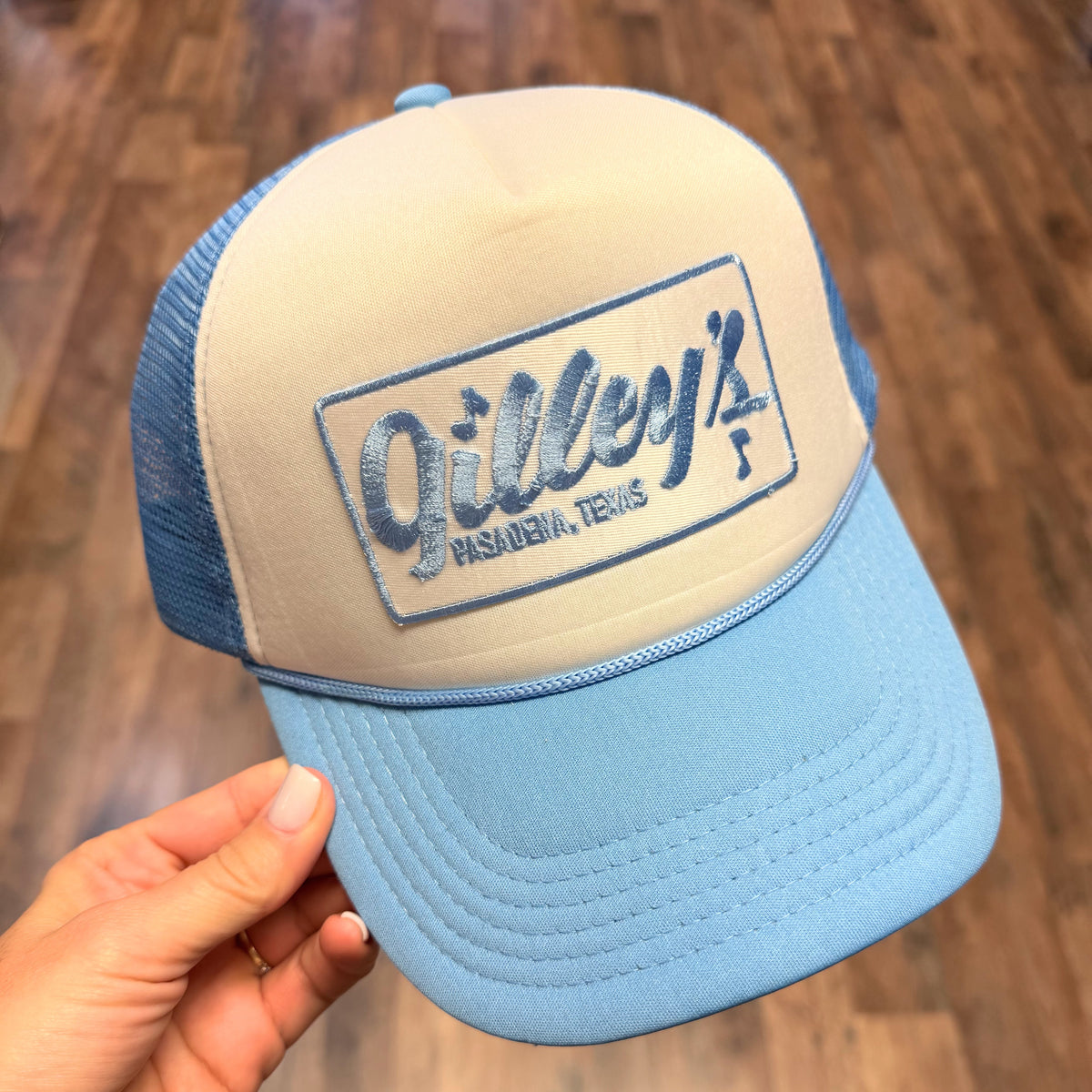 Gilley's Trucker Cap | Light Blue
