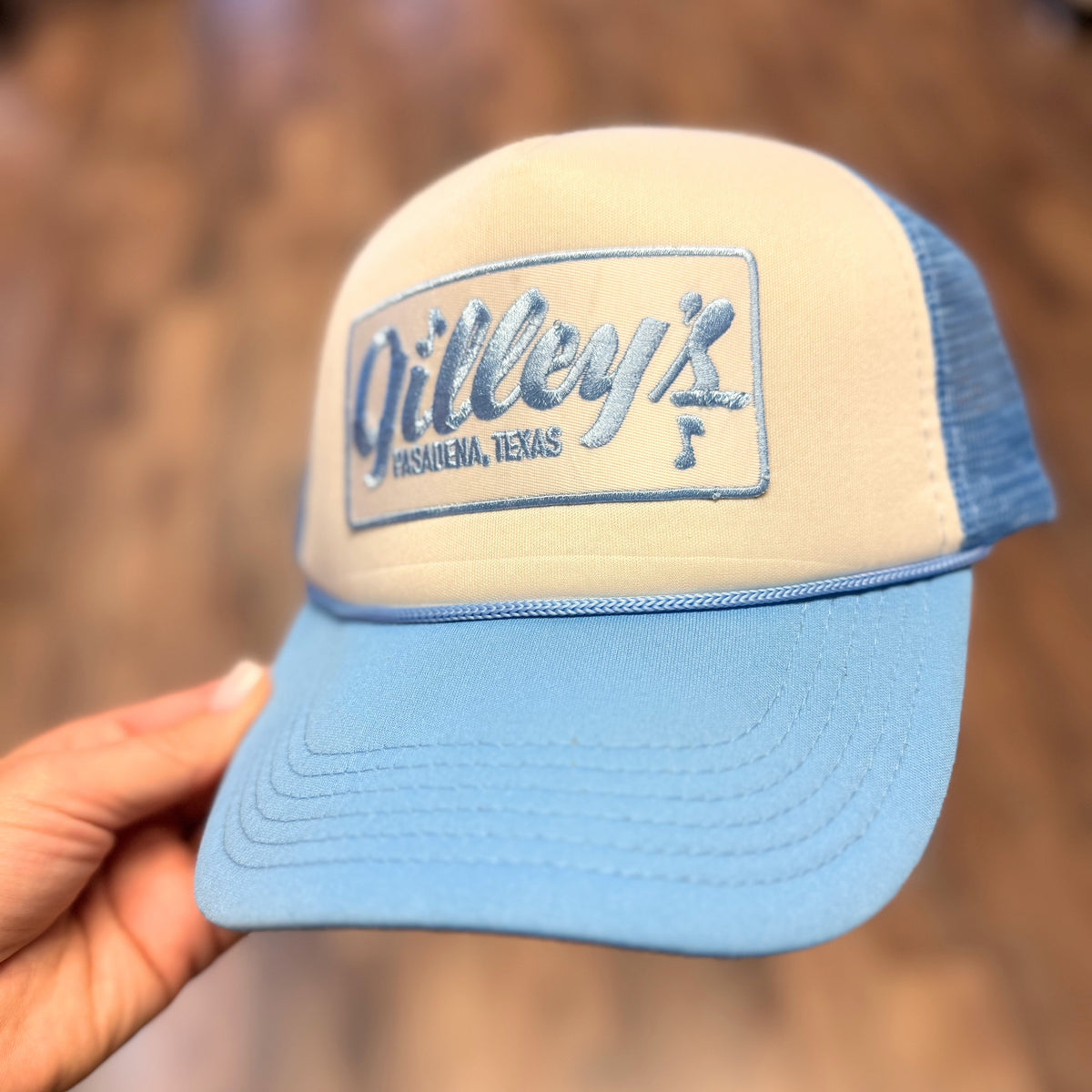 Gilley's Trucker Cap | Light Blue