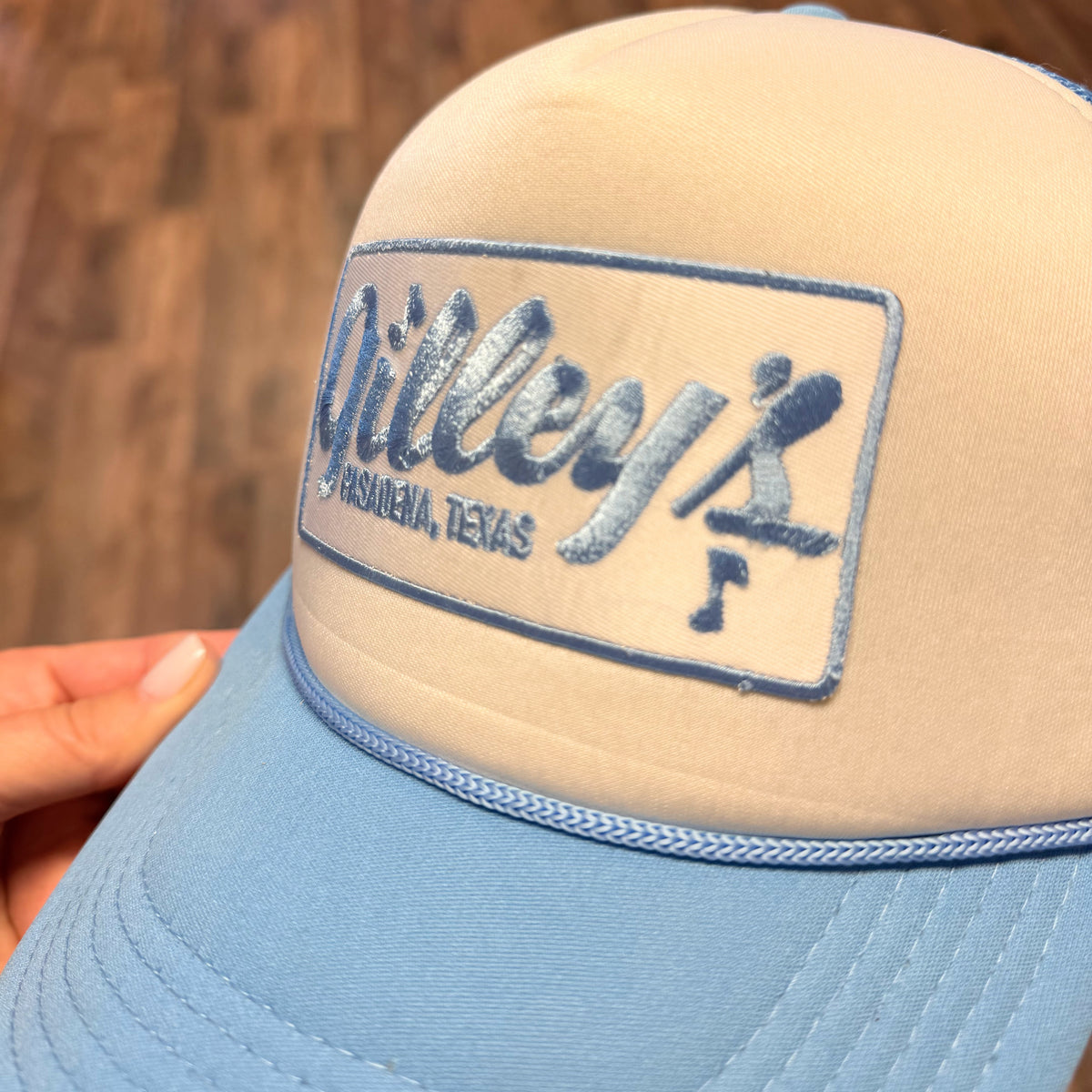 Gilley's Trucker Cap | Light Blue