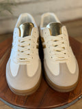 Stripe Lifestyle Sneaker | Gold