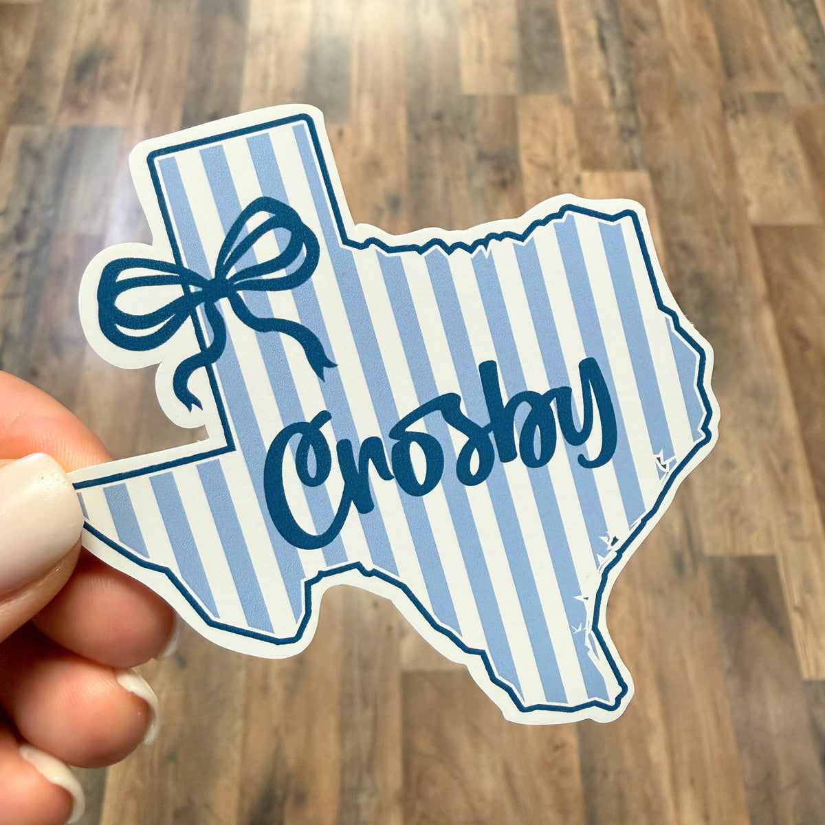 Crosby Texas Stripe | Sticker