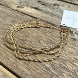 Layered Chain Bracelet Set | Gold