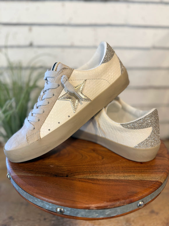 Shu Shop Paula Sneaker | Bone Snake