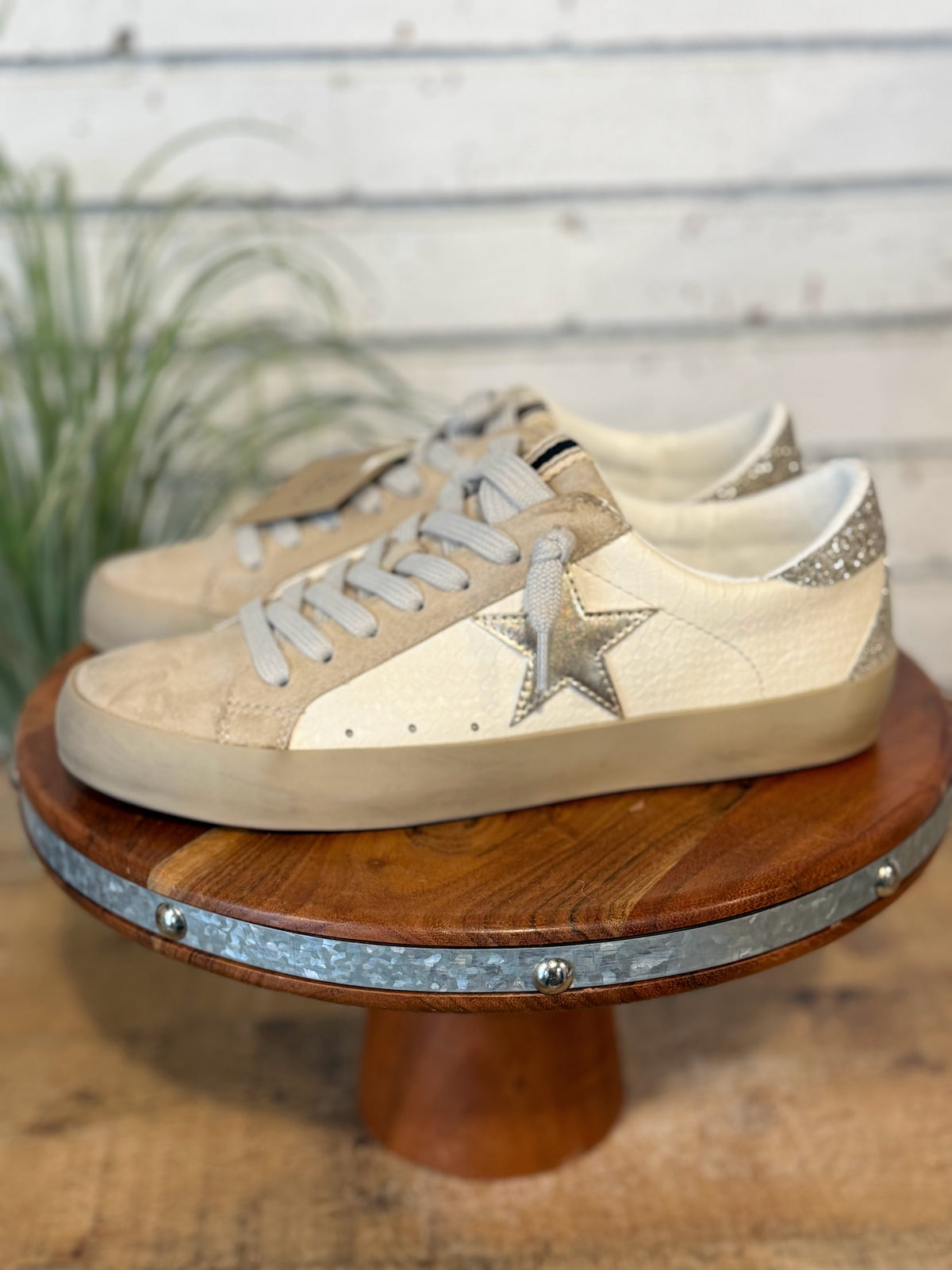 Shu Shop Paula Sneaker | Bone Snake