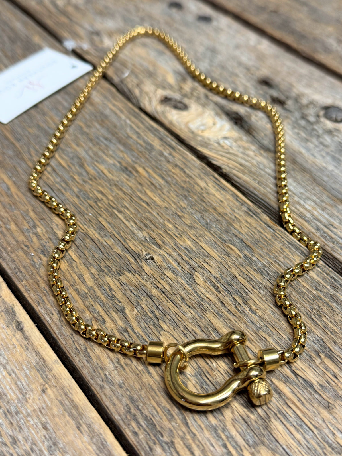 Horse Bit Necklace | 18k Gold-Plated