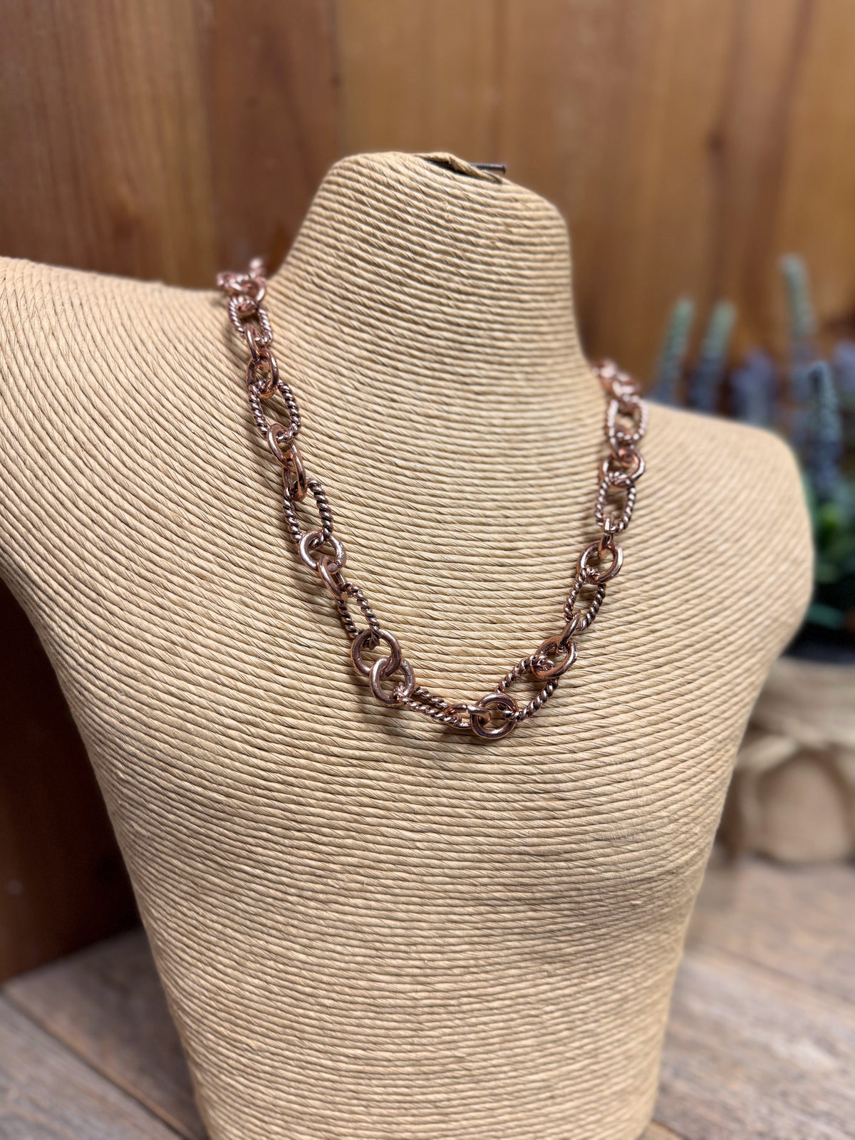Chunky Chain Necklace | Copper