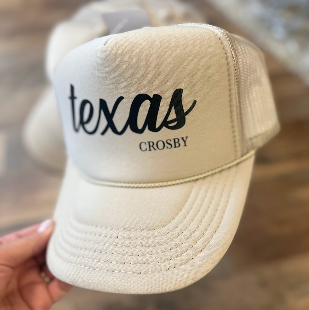 Crosby Texas Trucker Cap | Tan