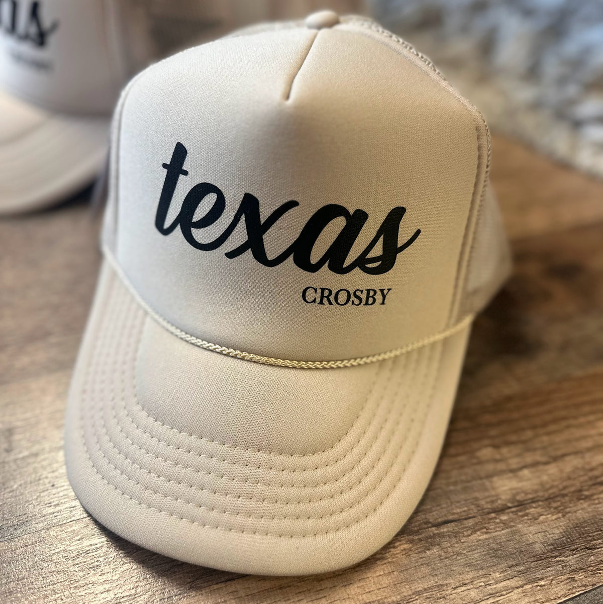Crosby Texas Trucker Cap | Tan